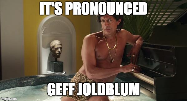 Geff Joldblum